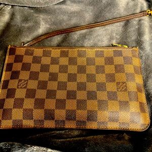 AUTHENTIC LOUIS VUITTON wristlet/pouch